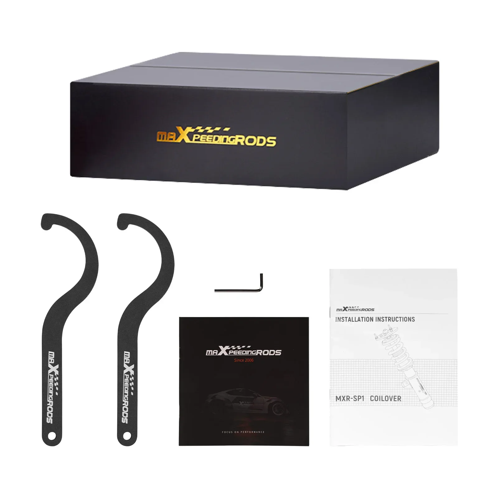 مجموعة كويلوفيرز قابلة للتعديل 24 طريقة من MaXpeedingrods لهوندا أكورد 18-21 مع إعلانات كويلوفر الدعامات طقم خفض نوابض الصدمات #6