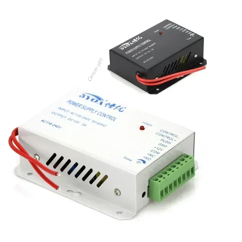 DC12V3A access control system switching power supply AC100~240V is used for RFID fingerprint access control of electronic locks.