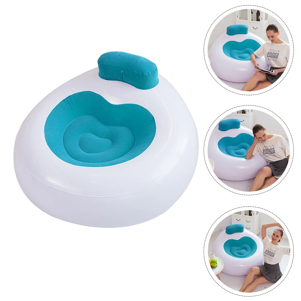 

Footstool Inflatable Lounge Chair Sofa Camping Mattress Single Pvc Foldable Outdoor