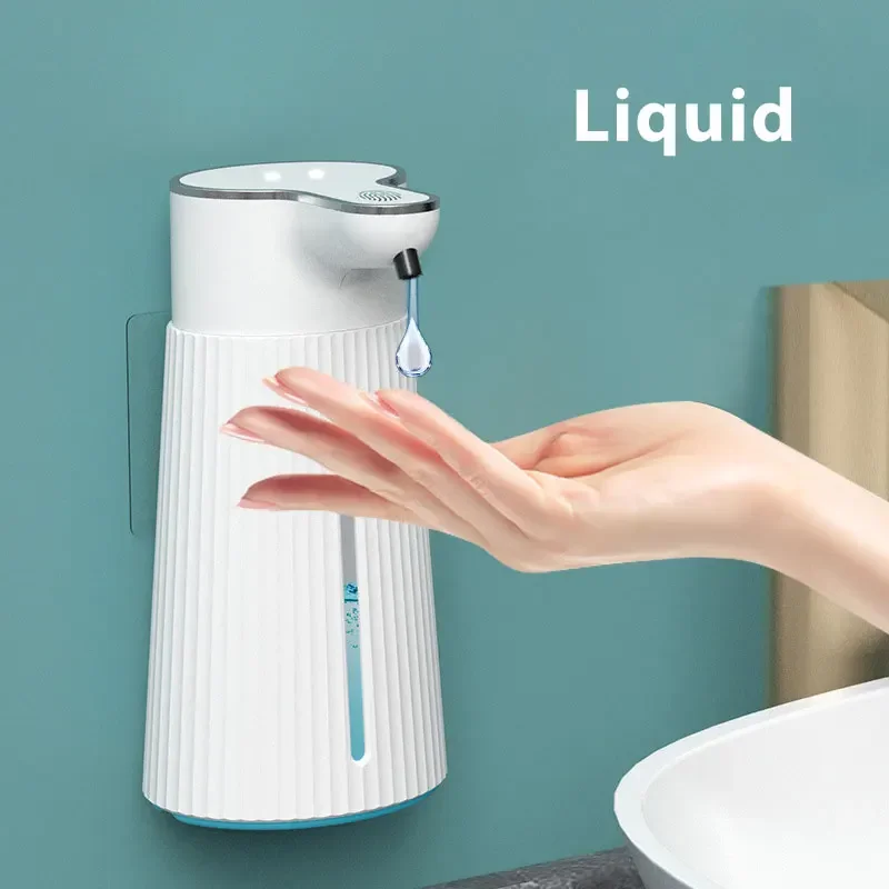 Automatic Soap Dispenser 400ml Touchless Foaming Soap Dispenser Wall-Mounted Liquid Alcohol Spray Smart Hand Washing Machine