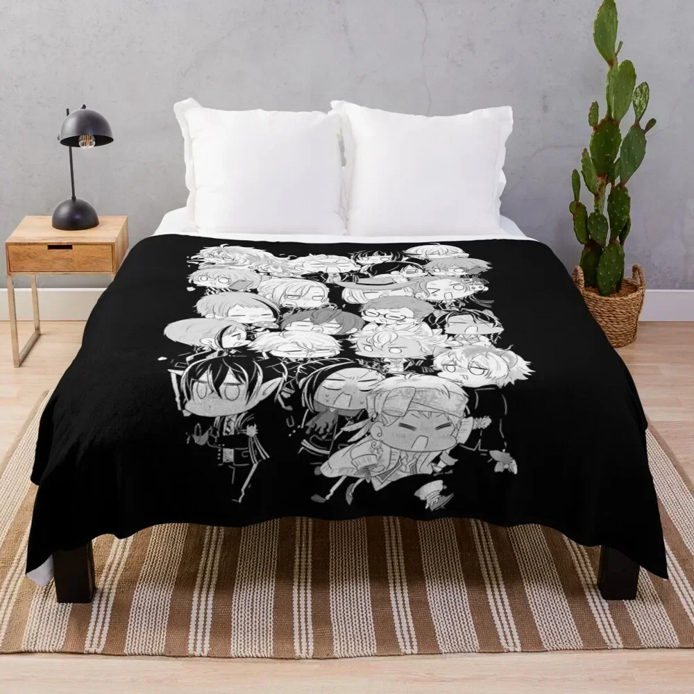 Twisted Wonderland Throw Blanket Decorative Sofa Blankets For Sofas Stuffeds Bed Fashionable Blankets
