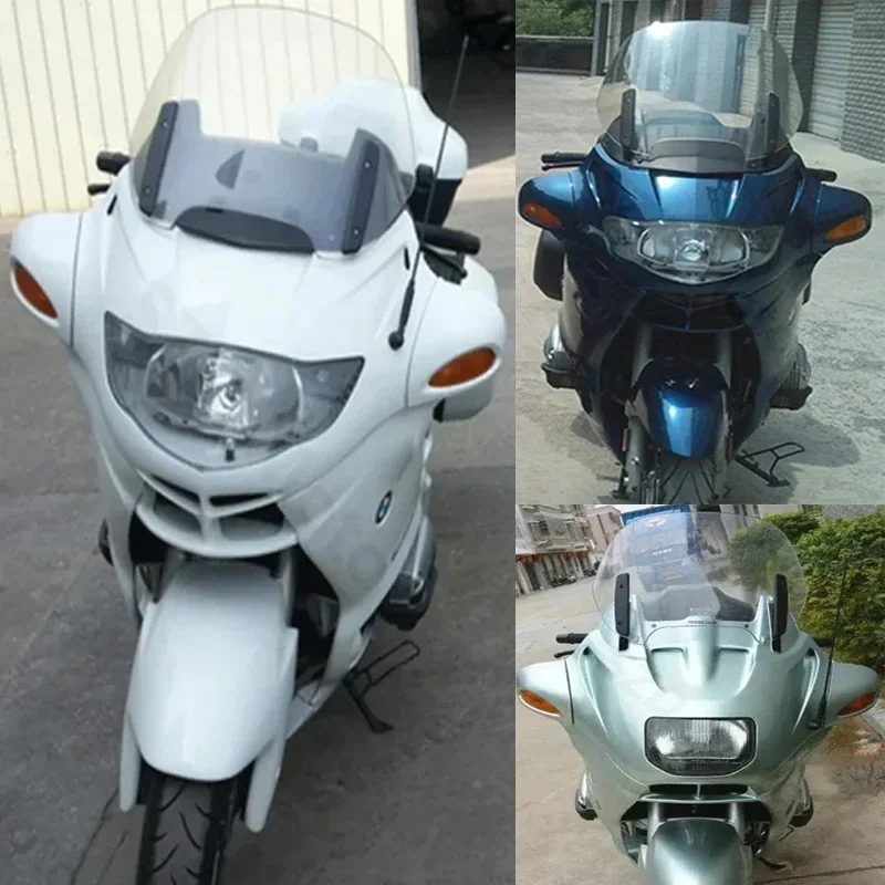 Для BMW R1100RT R1150RT стандартная высота туристическое лобовое стекло мотоцикла ветровые дефлекторы переднее ветровое стекло воздушный поток прозрачный Для BMW R1100RT R1150RT стандартная высота туристическое лобовое стекло мотоцикла ветровые дефлекторы переднее ветровое стекло воздушный поток прозрачный