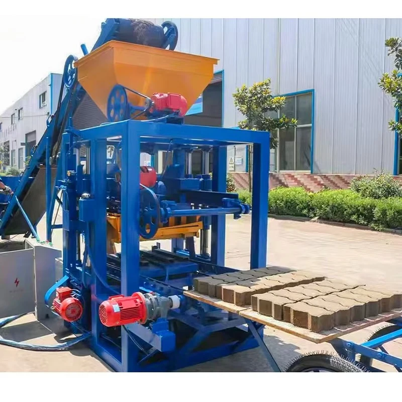 Concrete Block Production Line Hydraulic Brick Making Machine High Efficiency Manufacturing Equipment
