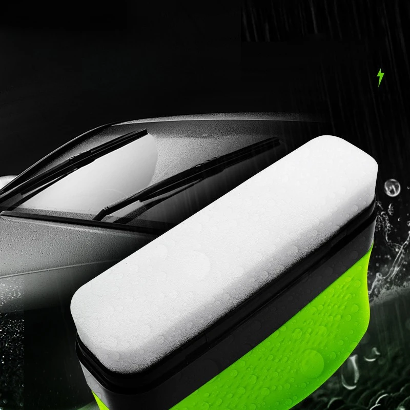 Neue Home Reinigung Pinsel Auto Glas Schwamm Reinigung Pinsel Glas Öl Film Entferner Automotive Vorne Innen Windschutzscheibe Pinsel