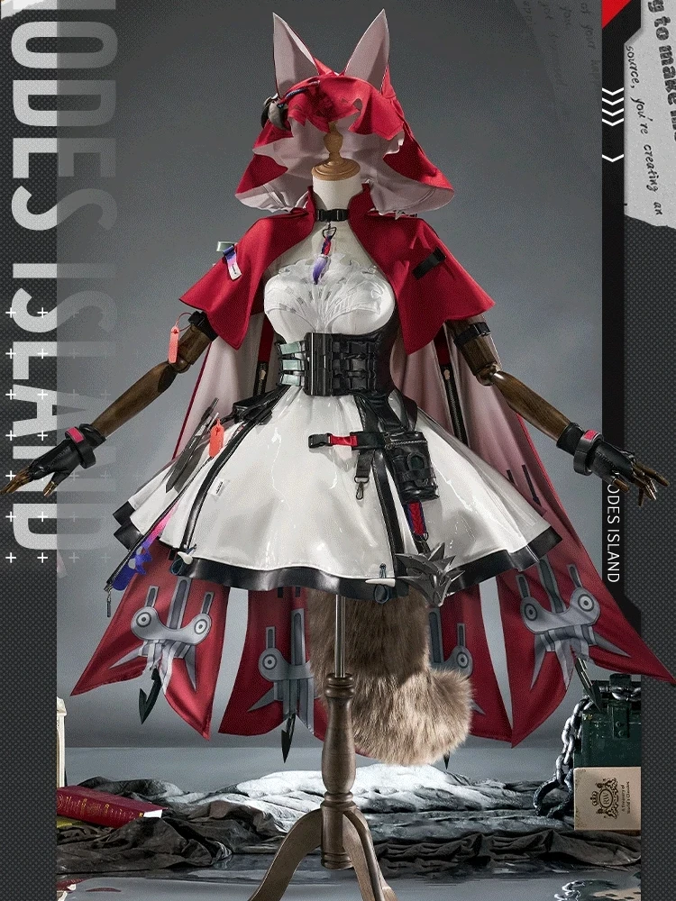 

Game Arknights Rossi Cosplay Costume Anime Women Fashion Uniform Full Set Halloween Comic-con Party Suit Role Play Clothing New