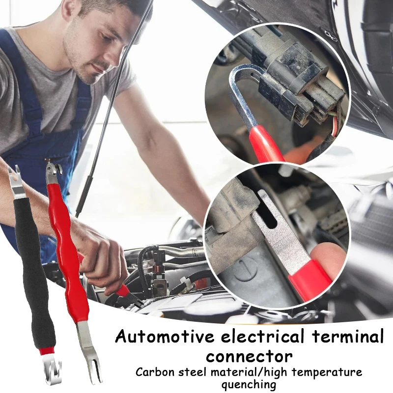 1/2Pcs Double-Ended Power-Off Pliers Disassembly Set Electrical Connector Separator Automotive Line Separation Tool Combination