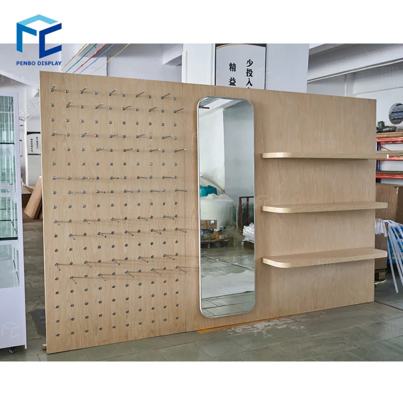 2025customized.China Guangzhou Wig Shops In Dubai Wall Mounted Wig Display Furniture Salon Hair Extension Wig Hang Metal Display