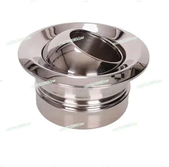 304 Stainless Steel Spherical Air Outlet for Central Air Conditioning Corrosion-resistant Jet Air Outlet