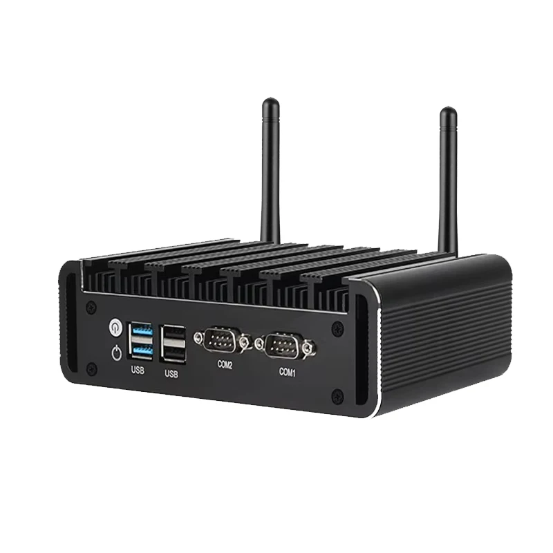 

Industrial Mini PC Intel N100 CPU DDR4 M.2 NVME SSD 2x DB9 RS232 2x LAN 6x USB 2x HDMI 1x DP WiFi 4G SIM Slot Windows10/11 Linux