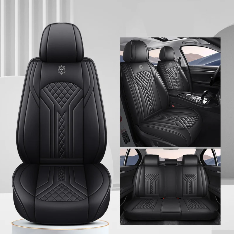 Auto-Sitzbezüge Komplettset aus Nappaleder Universell Passend für BMW G21, Lexus NX350h, Mini Cooper F66, Nissan Rogue T33 Auto-Zubehör – Detail 9