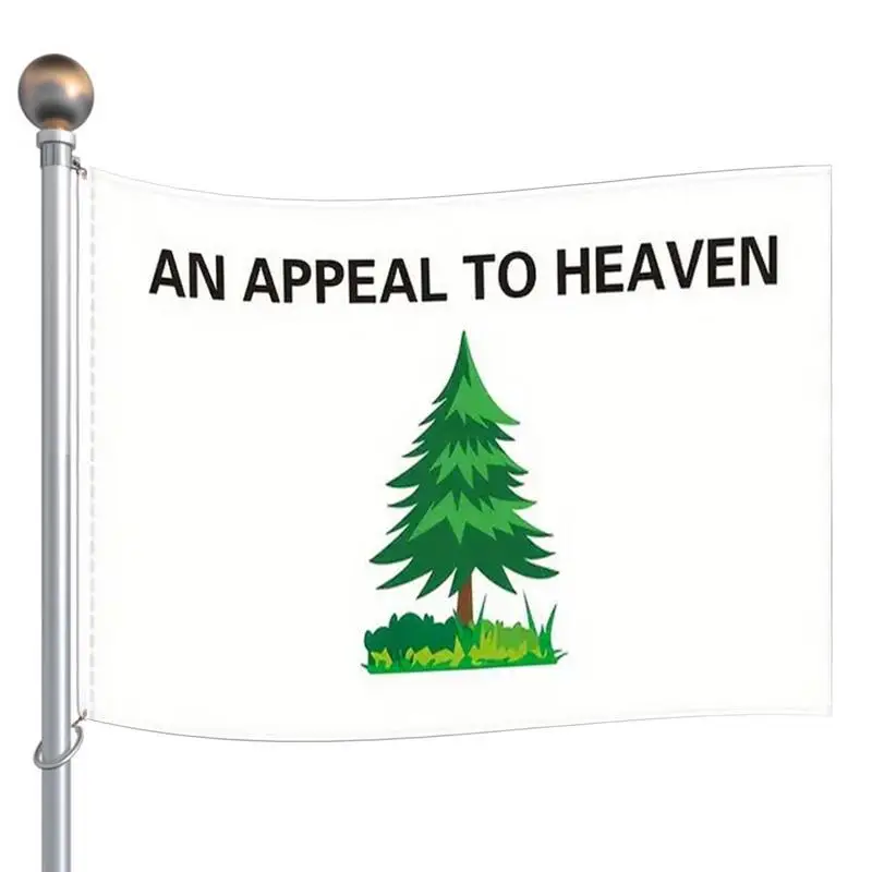 Garden Pine Tree Flag 3x5Ft Vibrant Color Pine Tree Flag For Garden All-Season Green Tree Flag Banner Indoor Outdoor Yard