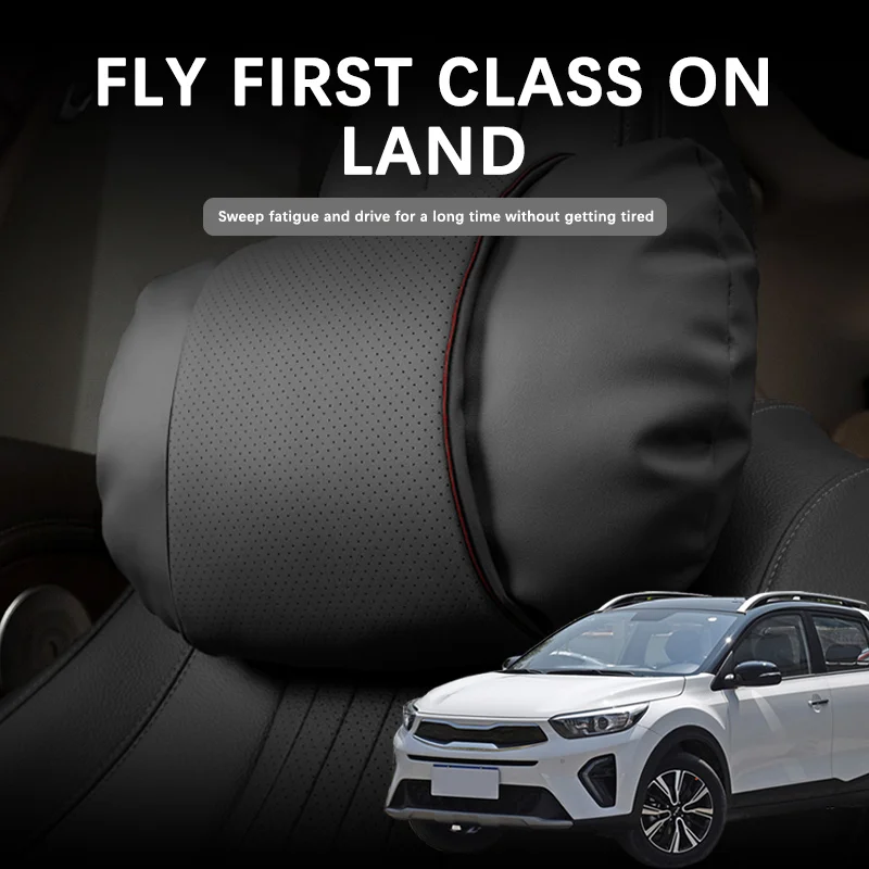 

Comfortable Car Neck Pillow Car Headrest Protector For Car Head Support for Accessories For KIA KX1 Niro EV6 KX3 KX5 KX7