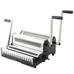 SIGO SG-WW2500A 2:1 and 3:1double wire binding machine