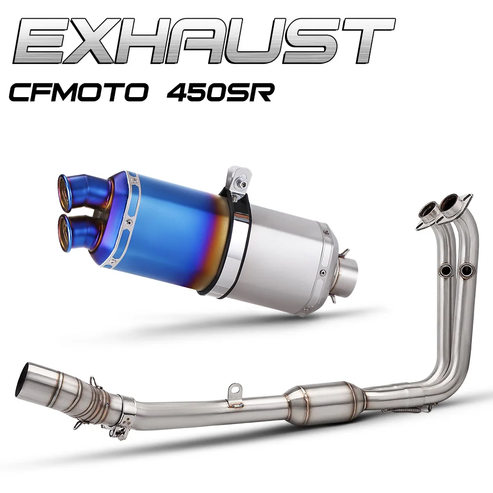 FOR 450SR Slip On Complete Full Exhaust System Matched S9 Tail Pipe Performance Replacement Parts