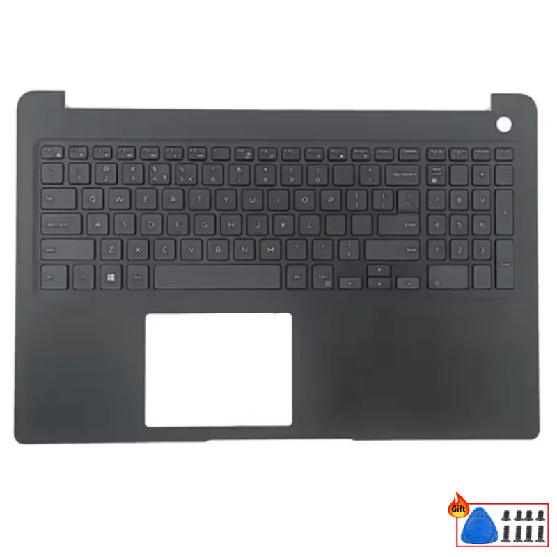 New For Latitude 3500 Laptop With Keyboard Palmrest Upper Top Cover Touchpad Computer Replace Accessories Casing Rear Lid Cover