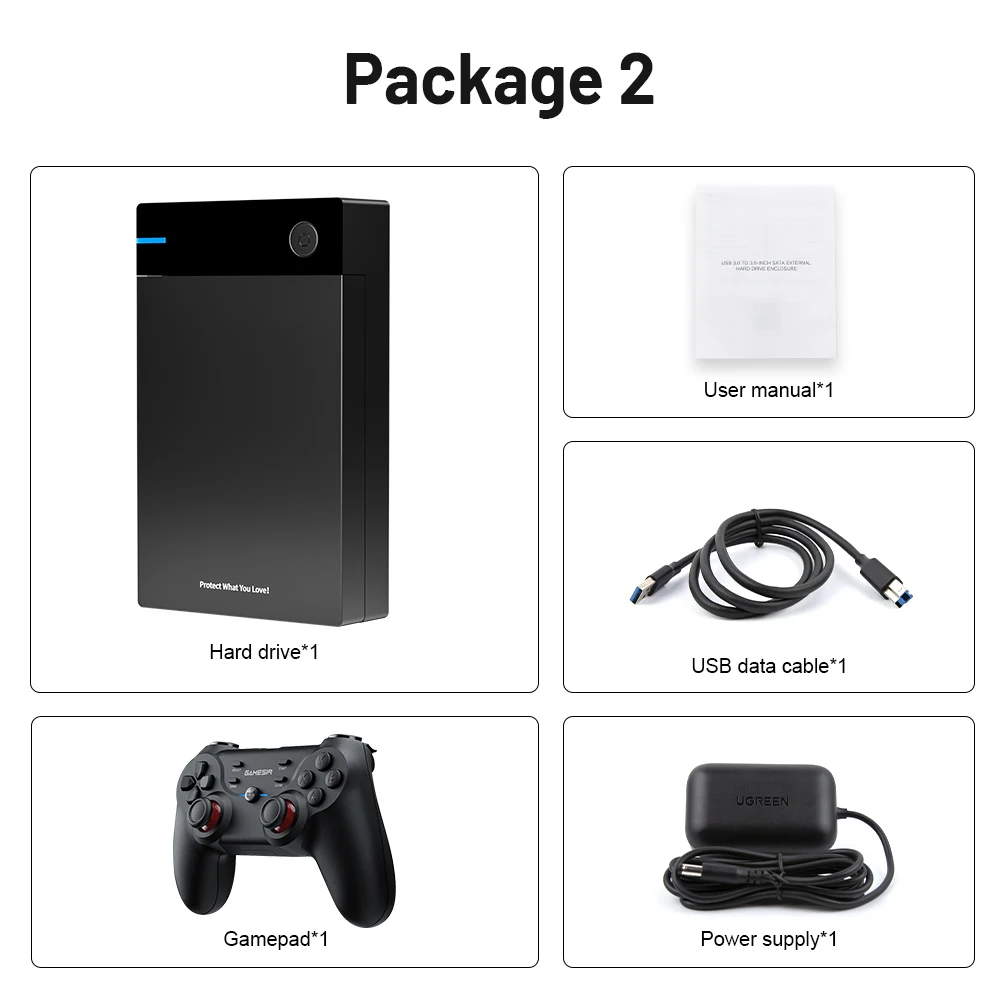 Top! New Video Game Console Hyperspin Gaming HDD With 40000+ Retro Games For PS4/PS3/PS2/DC/SS/MAME/WII/WIIU Portable HDD