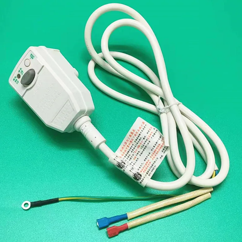 1pcs Leakage protection plug power cord three-stage leakage protection power outage 10A220V three-wire plug piece models