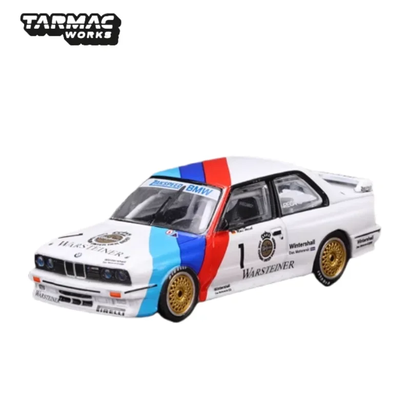 

1:64 BMW M3 DTM 1987 Марк хессел модель из сплава, Детская Коллекция декоративных игрушек, праздничные подарки для детей.