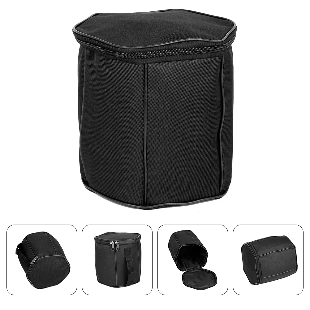 

Suitcase Accordion Storage Bag Container Organizer Musical Instrument Holder Black Pouch