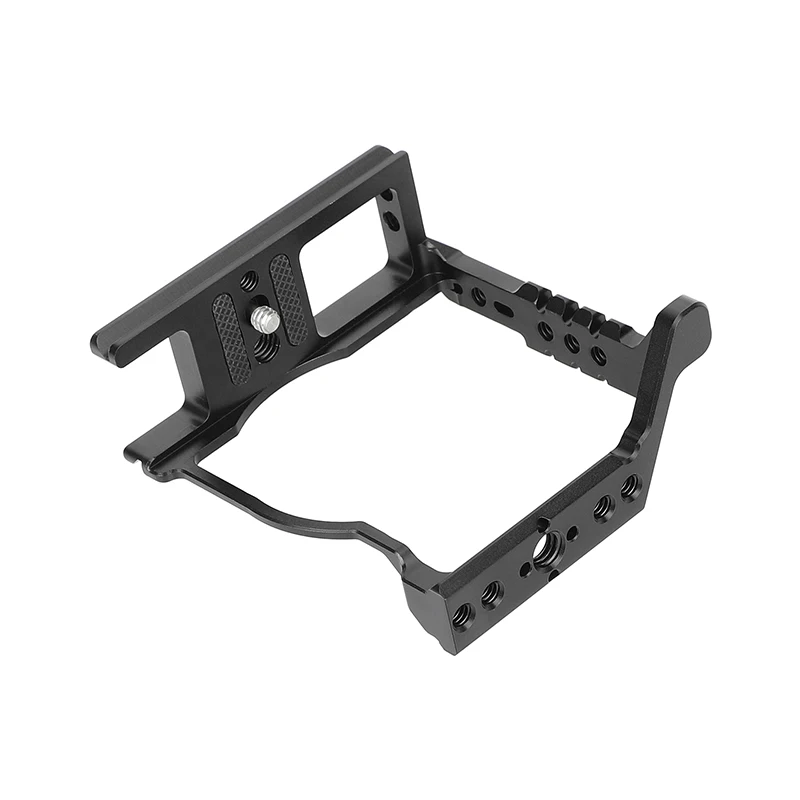 CAMVATE Half Camera Cage for FUJIFILM X-T5 With Arca-Style Base& NATO Rail Connections and 1/4