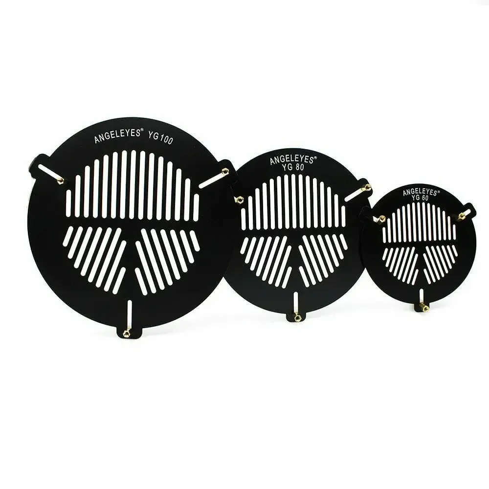 1PC Aluminum Alloy Bahtinov Focusing Mask Fishbone Plate for 63-150mm Astronomical Telescope Monocular Focus Assist