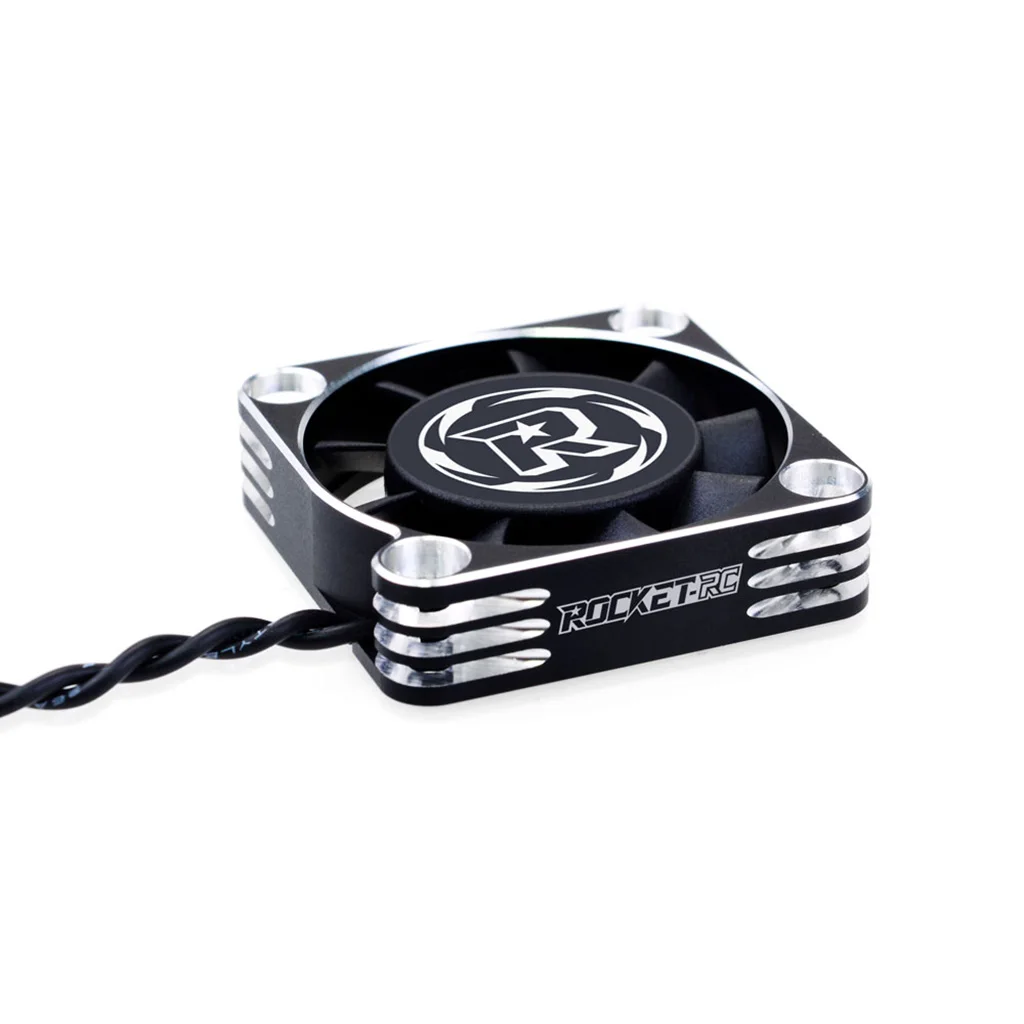 RC Auto Motor Lüfter Surpasshobby Rokcet-RC 30mm 40mm Metall Lüfter Für 1/10 1/8 540 550 3650 Motor Wärmeableitung – Detail 7