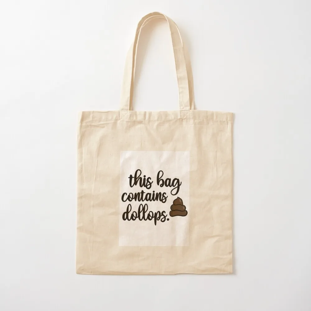 Dollops. Tote Bag Gift bags female bag Cloth bag Large bags for women