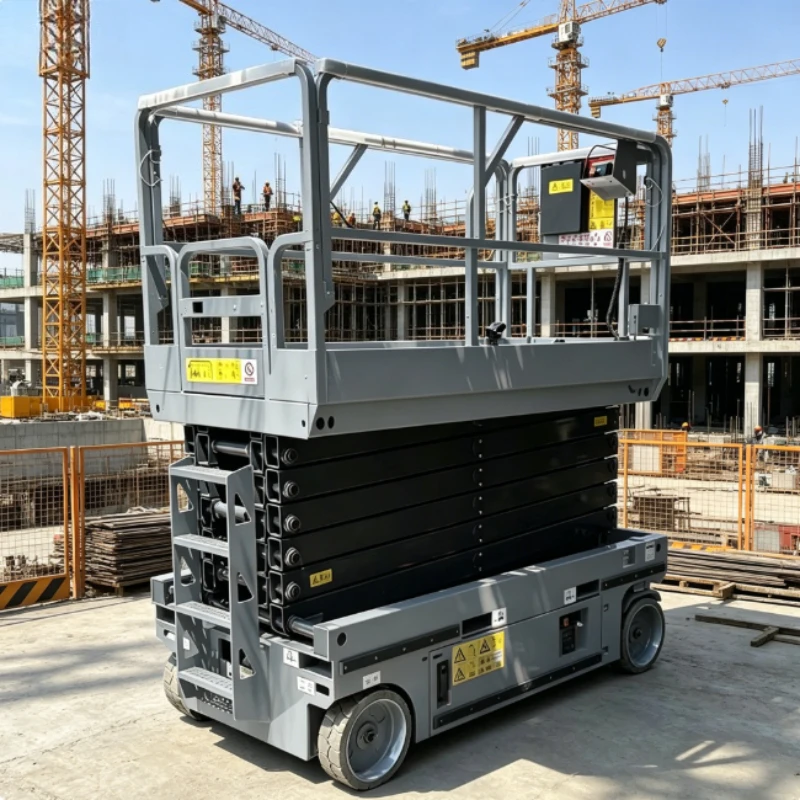 Customized Portable Mobile Electric Scissor Lift, Hydraulic Lifting Table for Daily Workshop and Warehouse Work