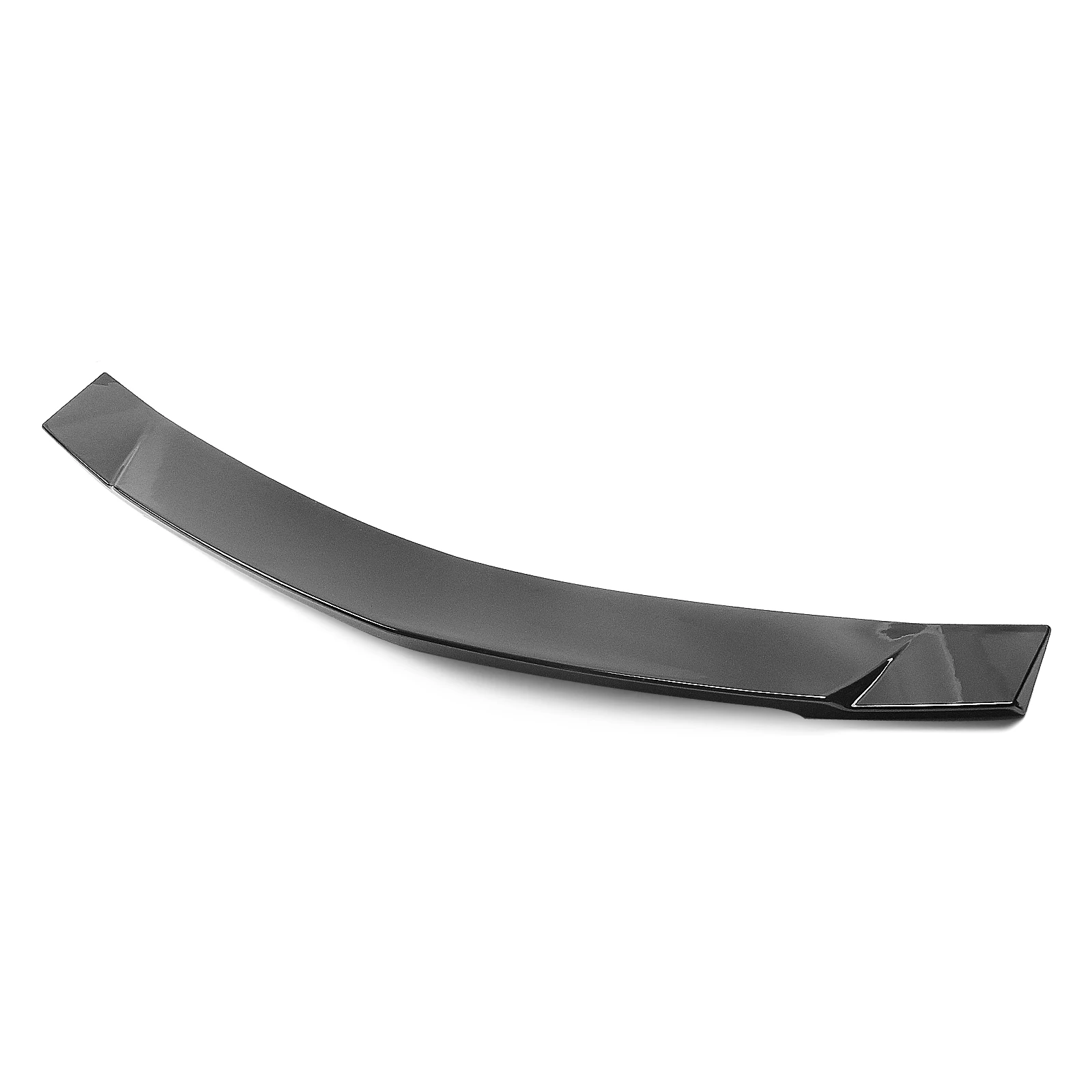 Coperchio del bagagliaio posteriore Spoiler Lip Wing per Cadillac CTS 2008-2013 berlina 4 porte solo nero lucido/ABS fibra di carbonio Look Car Tail