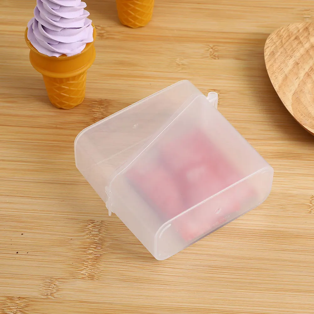 2 Stuks Kaas Opbergdoos Clear Koelkast Container Multifunctionele Slice Kaas Houder Boter Keeper Voedsel Versheid Behoud doos