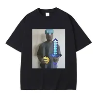 Funny Kanye West Meme T-Shirt Men's Vintage Fashion Hip Hop Rap Style Tshirt Men Women Short Sleeve T Shirt Streetwear
