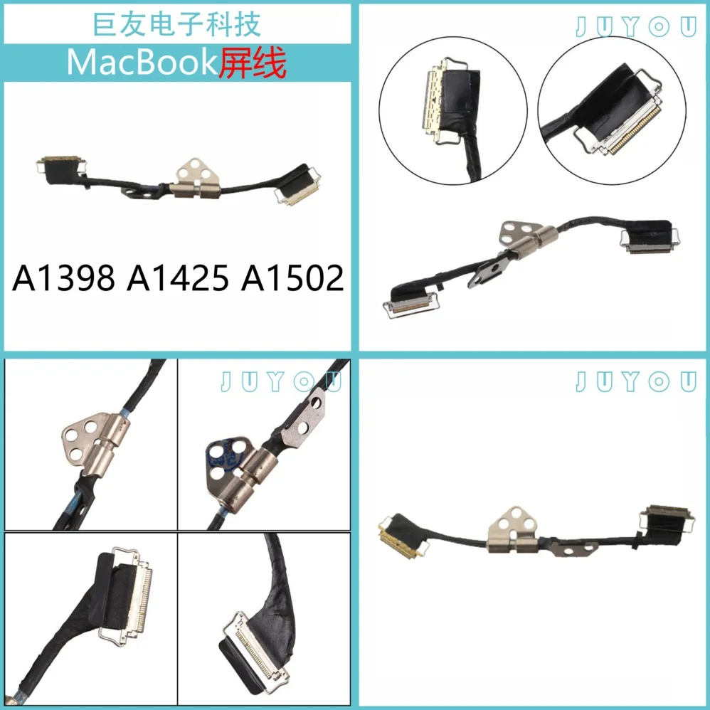 

Replacement LCD Screen Flex Cable Ribbon for MacBook Pro 13 inch A1398 A1425 A1502 2012 2013 2014 2015 Repair Parts