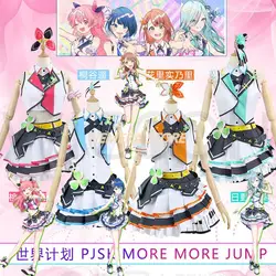 Disfraz de Sekai, disfraz de escenario colorido, más salto, Kiritani, Haruka, Hanasato, Minori, Momoi, Airi, Hinomori, Shizuku