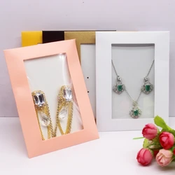 10 pcs14x10.5cm multi-color earring necklace box, gift packaging box
