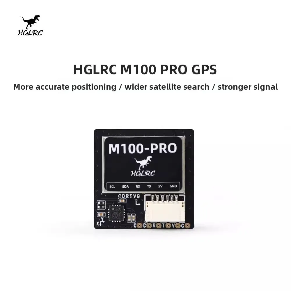 HGLRC M100 PRO GPS Chip B101 10th Generation Protocol Chip QMC5883L Compass for FPV Racing Freestyle Drones