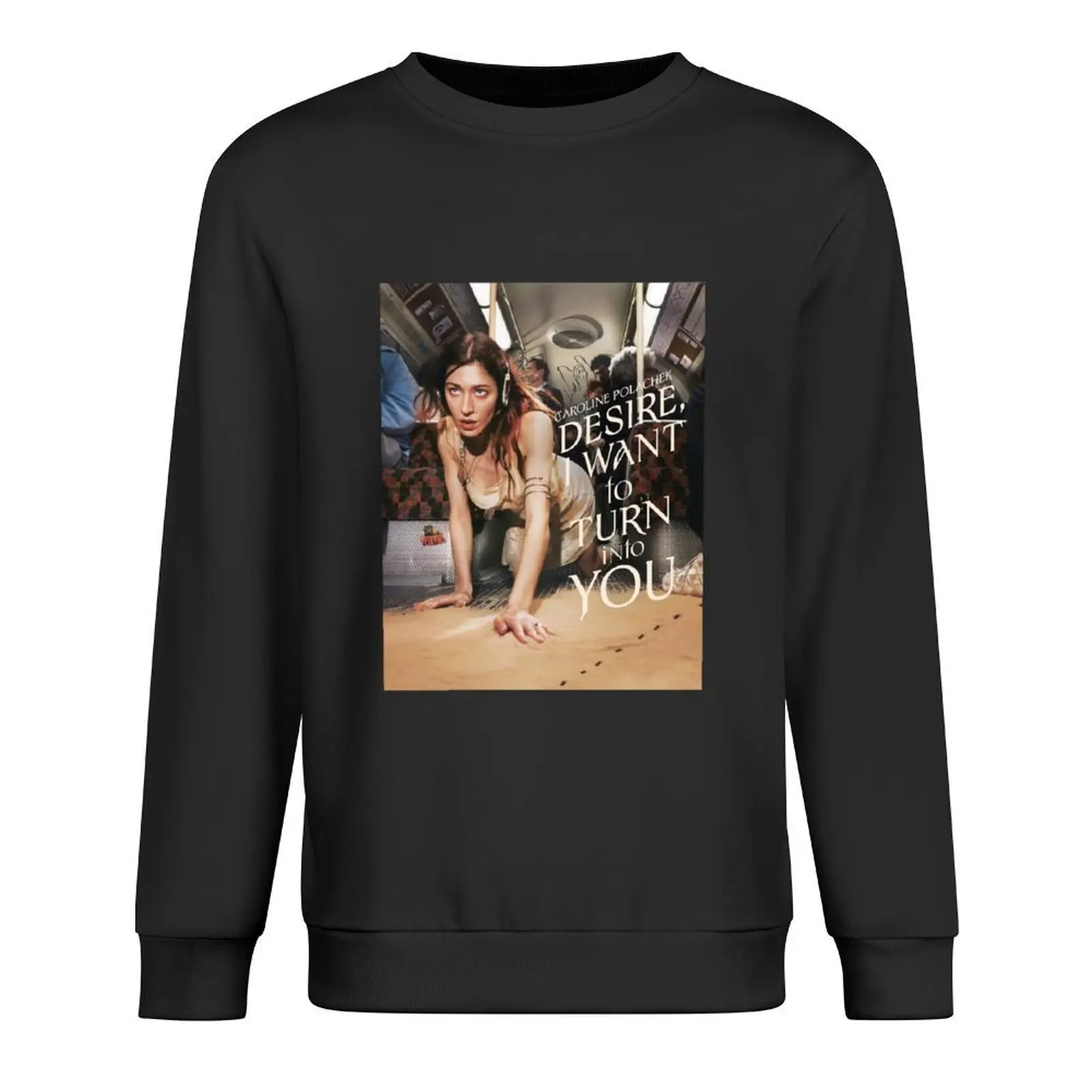 

Caroline Polachek - Desire, I Want to Turn Into You (Poster) Pullover korean clothes mens clothes sweatshirt male