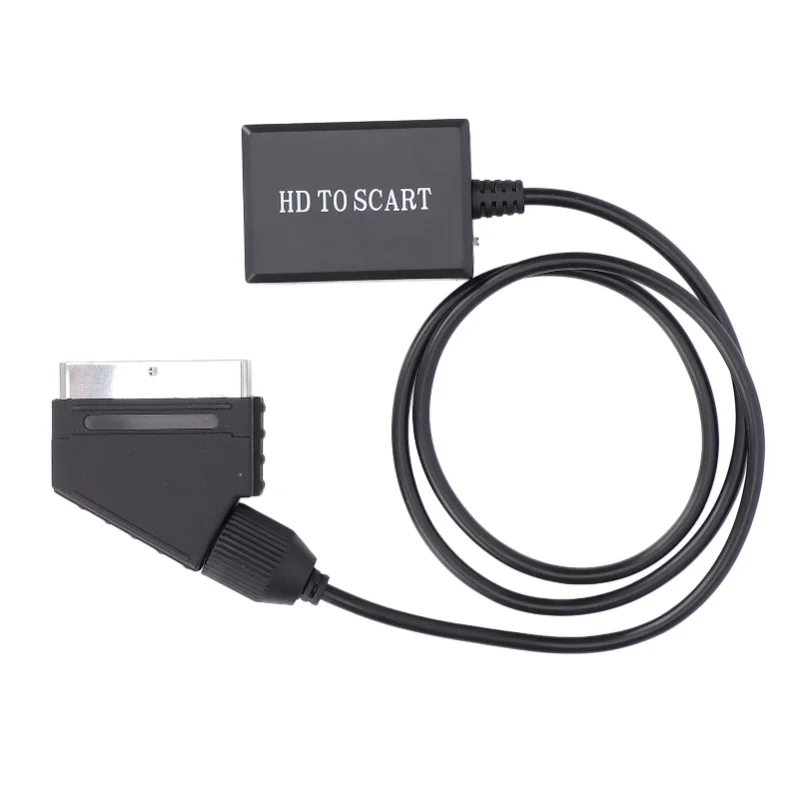 Konwerter interfejsu multimedialnego HD na SCART Adapter wideo interfejsu multimedialnego HD