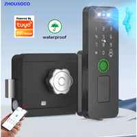 3D Face Recognition Smart Door Lock With Tuya App remote control FIngerprint Password Card Unlock Keyless Electronic Door Lock