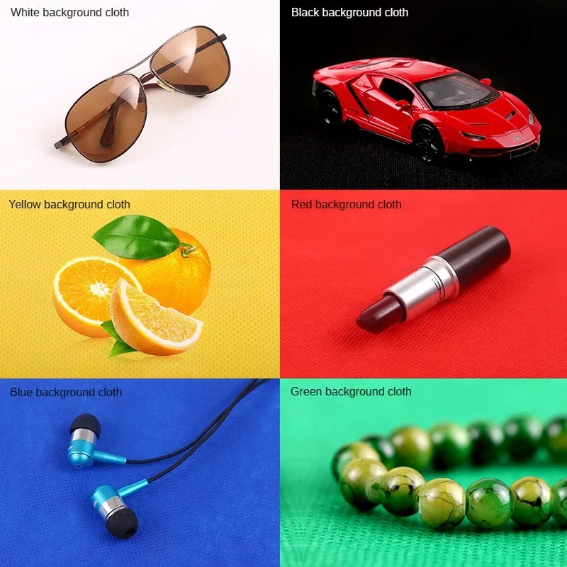 طقم خيمة تصوير استوديو صور صغير ، ألواح خلفية ، قابلة للطي ، محمولة ، إضاءة ، إضاءة صور ، 6 ألوان ، 20 ، 1100LM