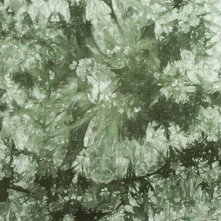 Cotton Linen Tie-dyed Fabric By The Meter for Dresses Clothing Pants Skirts Sewing Children\'s  Thin Drape Summer Printed Textile