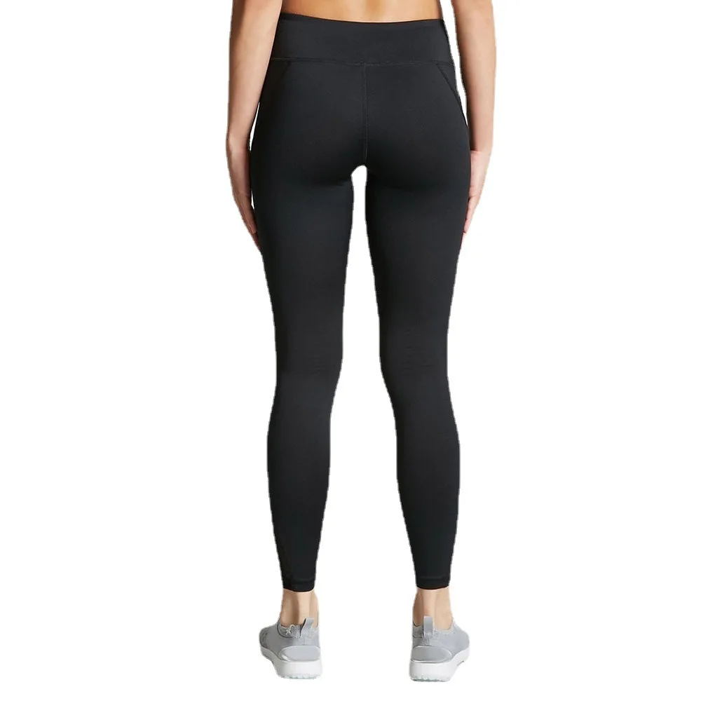 Mallas deportivas de cintura alta para mujer, Leggings elásticos para gimnasio, Fitness, pantalones para correr