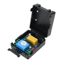 RF Transmitter 433Mhz Remote Control with Wireless Remote Control Switch 110V-220V 1CH Relay Receiver Module