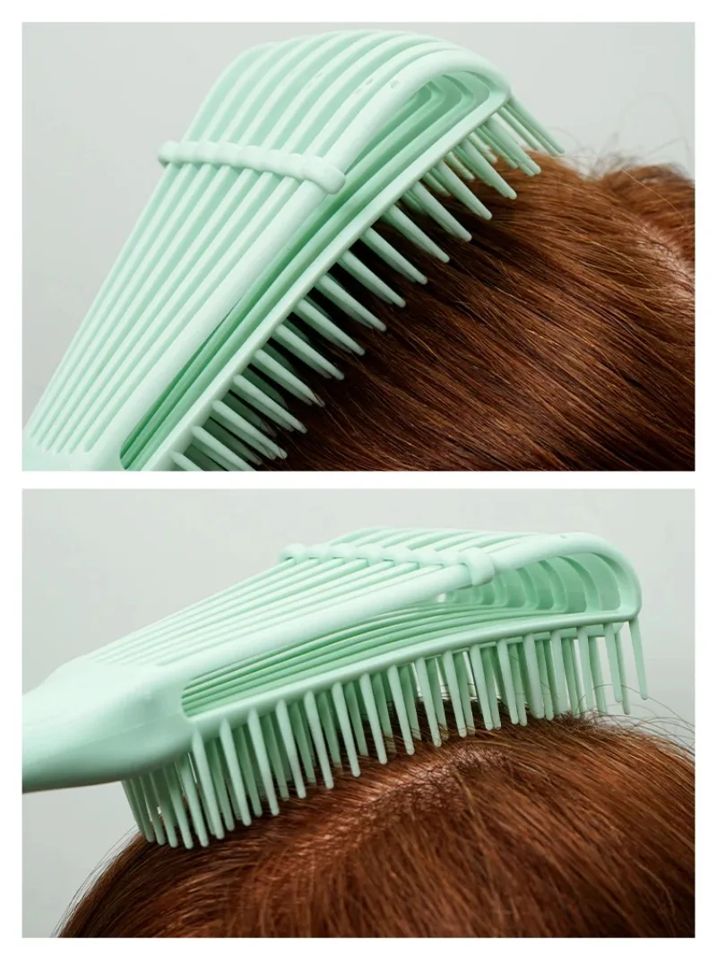 Hair Comb Detangling Brush Scalp Massage Hair Brush Detangler Brush for Curly Hair