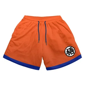 Anime Casual Shorts von Männern Frauen Manga Manga Sport Sports Gymnasium Fitness Shorts 3D Druck schneller Trockenbrett Shorts Sommermänner 10 Hauptverkaufsanime -Charakter -Kleidung - №6
