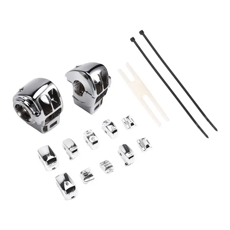 

For Ultra Classic Electra Glide Road King Glide 1996-2013 Motorcycle Replacement Handlebar Button Shell