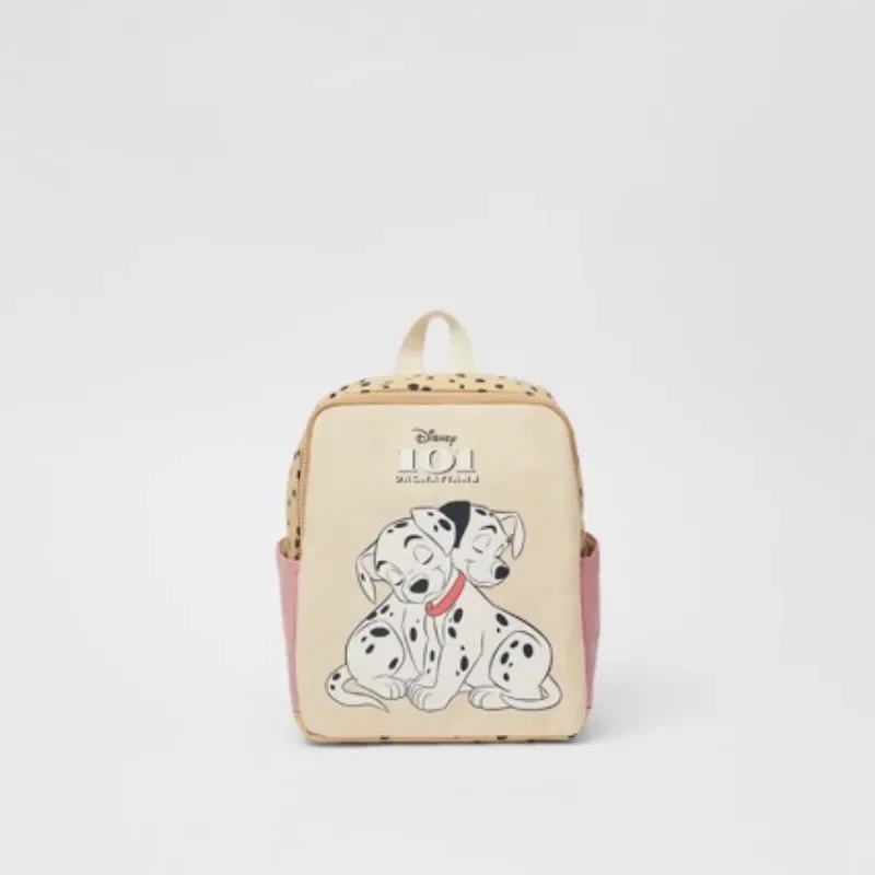 2025 New Disney Co-branded Dalmatian Backpack Children’s School Bag Student Backpack Women’s Shoulder Bag