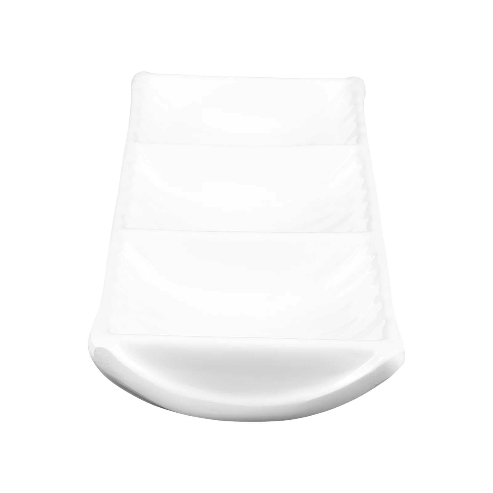 

Three-Grid Sauce Dipping Dish Multipurpose Sauce Bowl for Household Restaurant Use Serving Different Condiments Appetizer