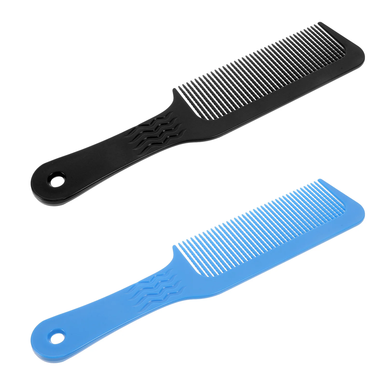 

2Pcs Hair Comb Antistatic Plastic Smooth Teeth Small Portable Scalp Massage Blood Circulation Stimulation Comb for Home Shop