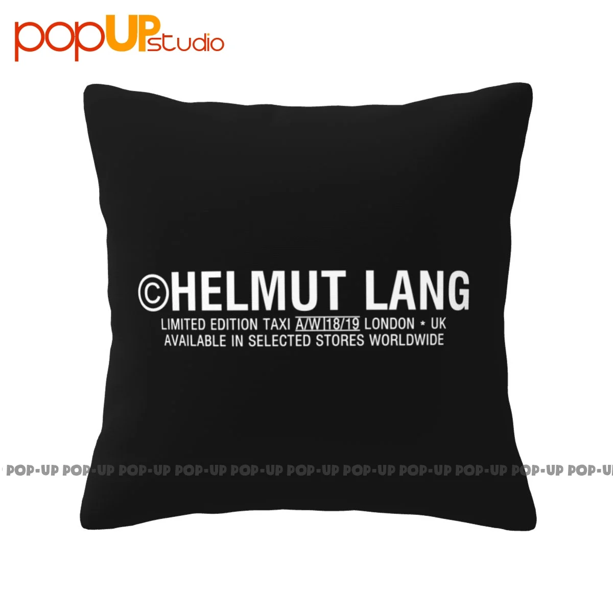 Winter Helmut Lang Taxi Pillowcase Throw Pillow Cover Vintage Decoration High-Density