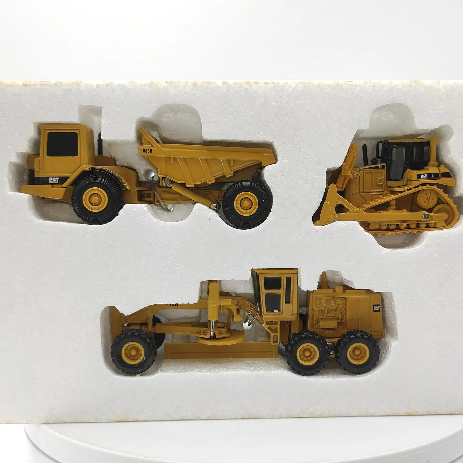 Diecast CAT 1/64 Schaal Motor Grader Loader Bulldozer Simulatie Legering Model Auto Collectible Toy Gift Souvenir Display Ornament
